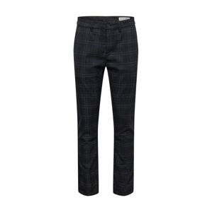 TOM TAILOR DENIM Chino kalhoty  noční modrá / šedá / černá