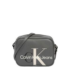 Calvin Klein Jeans Taška přes rameno  tmavě šedá / světle šedá / bílá / černá