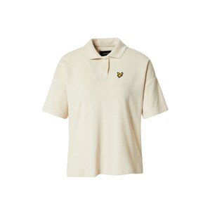 Lyle & Scott Tričko  krémová