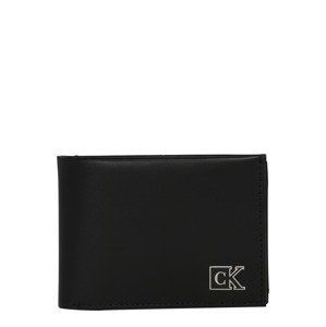 Calvin Klein Jeans Peněženka 'PLAQUE'  černá