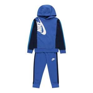 Nike Sportswear Joggingová souprava  modrá / tmavě modrá / bílá