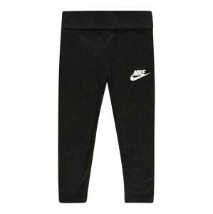 Nike Sportswear Legíny  černá / bílá