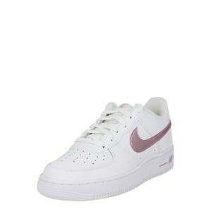 Nike Sportswear Tenisky 'Air Force 1'  pastelově růžová / bílá