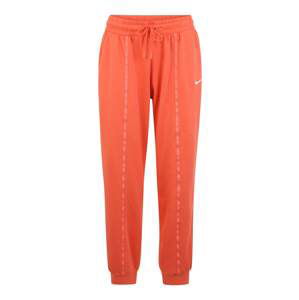 Nike Sportswear Kalhoty  oranžová / bílá
