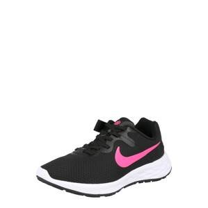 NIKE Běžecká obuv 'Revolution'  černá / pink