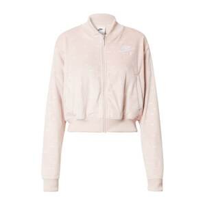 Nike Sportswear Mikina s kapucí 'NSW Air'  pastelově růžová / bílá
