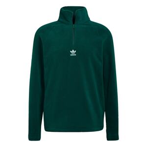 ADIDAS ORIGINALS Mikina  smaragdová / bílá