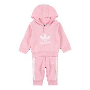 ADIDAS ORIGINALS Joggingová souprava  světle růžová / bílá