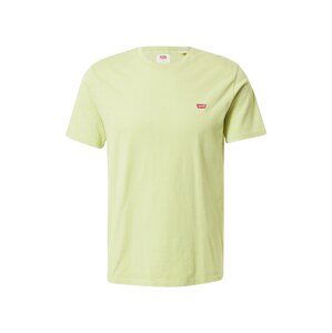 LEVI'S Tričko  pastelově zelená / červená / bílá