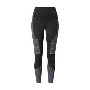 South Beach Sportovní kalhoty  černá / pastelová fialová