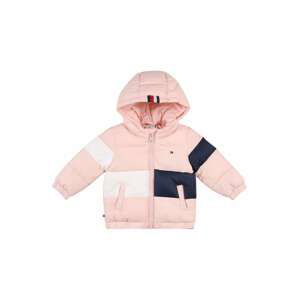 TOMMY HILFIGER Přechodná bunda  pink / marine modrá / bílá / červená