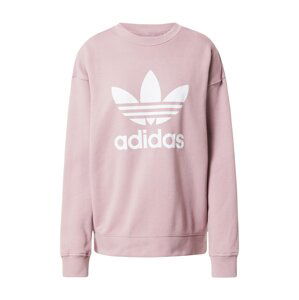 ADIDAS ORIGINALS Mikina  šeříková / bílá