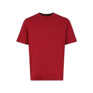 Tommy Hilfiger Big & Tall Tričko  pastelově červená / bílá / tmavě modrá / červená