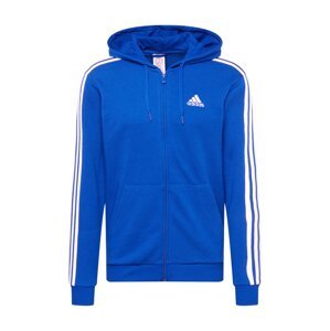 ADIDAS SPORTSWEAR Sportovní mikina  modrá / bílá