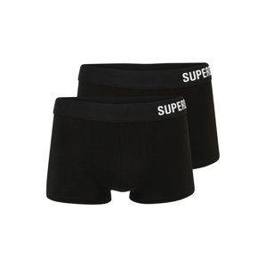 Superdry Boxerky  černá / bílá