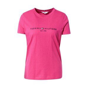 TOMMY HILFIGER Tričko  námořnická modř / pink / červená / bílá