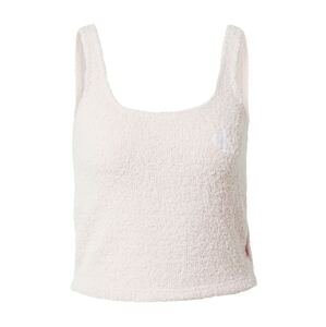 Calvin Klein Underwear Tričko na spaní  pastelově růžová / bílá