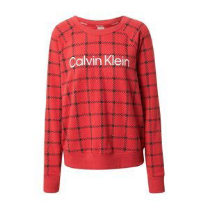 Calvin Klein Underwear Tričko na spaní  červená / černá / bílá