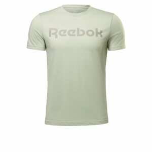 Reebok Sport Funkční tričko  pastelově zelená / světle šedá