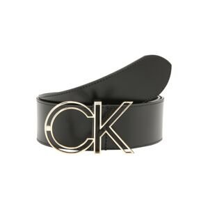 Calvin Klein Opasek  černá / zlatá