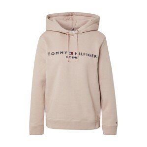 TOMMY HILFIGER Mikina  béžová / námořnická modř / červená / bílá