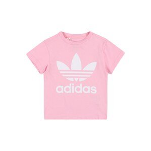 ADIDAS ORIGINALS Tričko  světle růžová / bílá