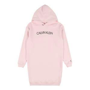 Calvin Klein Jeans Šaty  růžová / černá