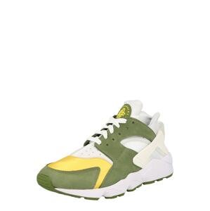 Nike Sportswear Tenisky 'Huarache'  olivová / bílá / limone