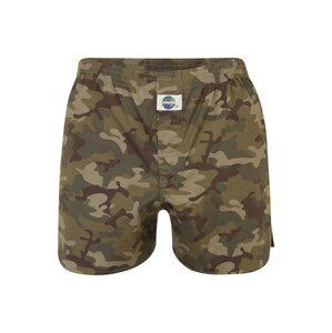 D.E.A.L International Boxerky  béžová / hnědá / khaki