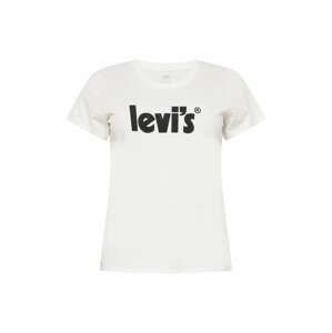 Levi's® Plus Tričko 'PL PERFECT TEE NEUTRALS'  černá / bílá