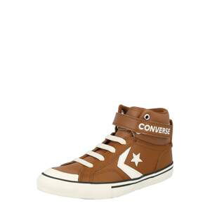 CONVERSE Tenisky  krémová / hnědá