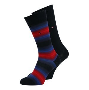 Tommy Hilfiger Underwear Ponožky  námořnická modř / světlemodrá / červená