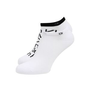Calvin Klein Underwear Ponožky  bílá / černá