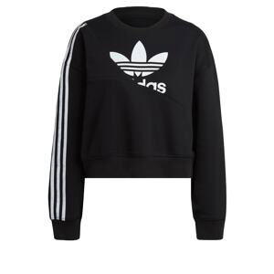 ADIDAS ORIGINALS Mikina  černá / bílá