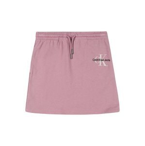 Calvin Klein Jeans Sukně  růžová / bílá / černá