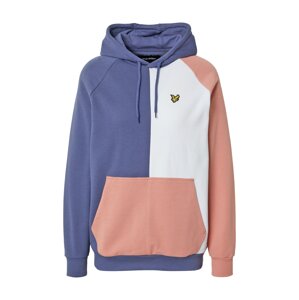 Lyle & Scott Mikina  růže / bílá / chladná modrá