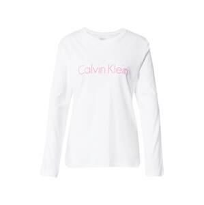 Calvin Klein Underwear Tričko na spaní  světle růžová / bílá