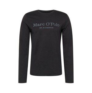 Marc O'Polo Tričko  černá / šedá