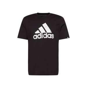 ADIDAS PERFORMANCE Funkční tričko  černá / bílá