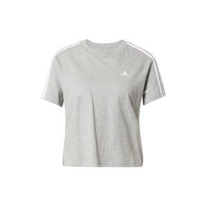ADIDAS SPORTSWEAR Funkční tričko  šedá / bílá