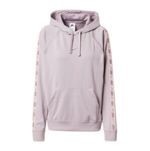 Nike Sportswear Mikina  pastelová fialová / pastelově růžová / pink