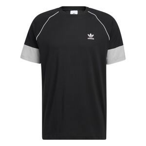 ADIDAS ORIGINALS Tričko  šedá / černá / bílá