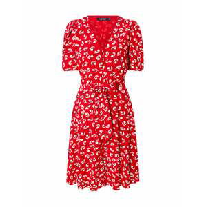 Lauren Ralph Lauren Košilové šaty 'DREYENNE'  červená / bílá