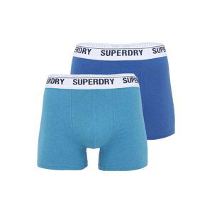 Superdry Boxerky  královská modrá / nebeská modř / černá / bílá