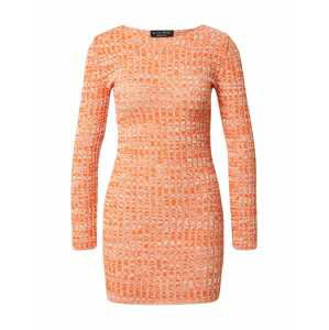 In The Style Úpletové šaty 'SAFFRON'  oranžová