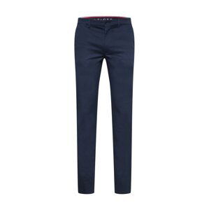 Tommy Hilfiger Tailored Chino kalhoty 'BLEECKER'  tmavě modrá