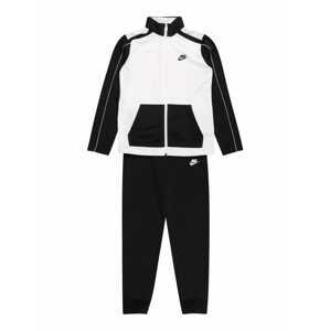 Nike Sportswear Joggingová souprava  bílá / černá