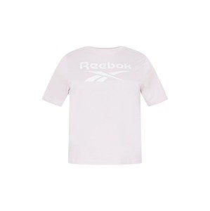 Reebok Sport Funkční tričko  pastelová fialová / bílá
