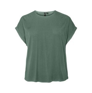 Vero Moda Curve Tričko 'Bicca'  tmavě zelená