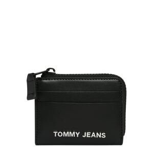 Tommy Jeans Peněženka  černá / bílá